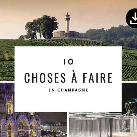 Charmant Studio En Champagne - Sparkling-Life Matougues Buitenkant foto